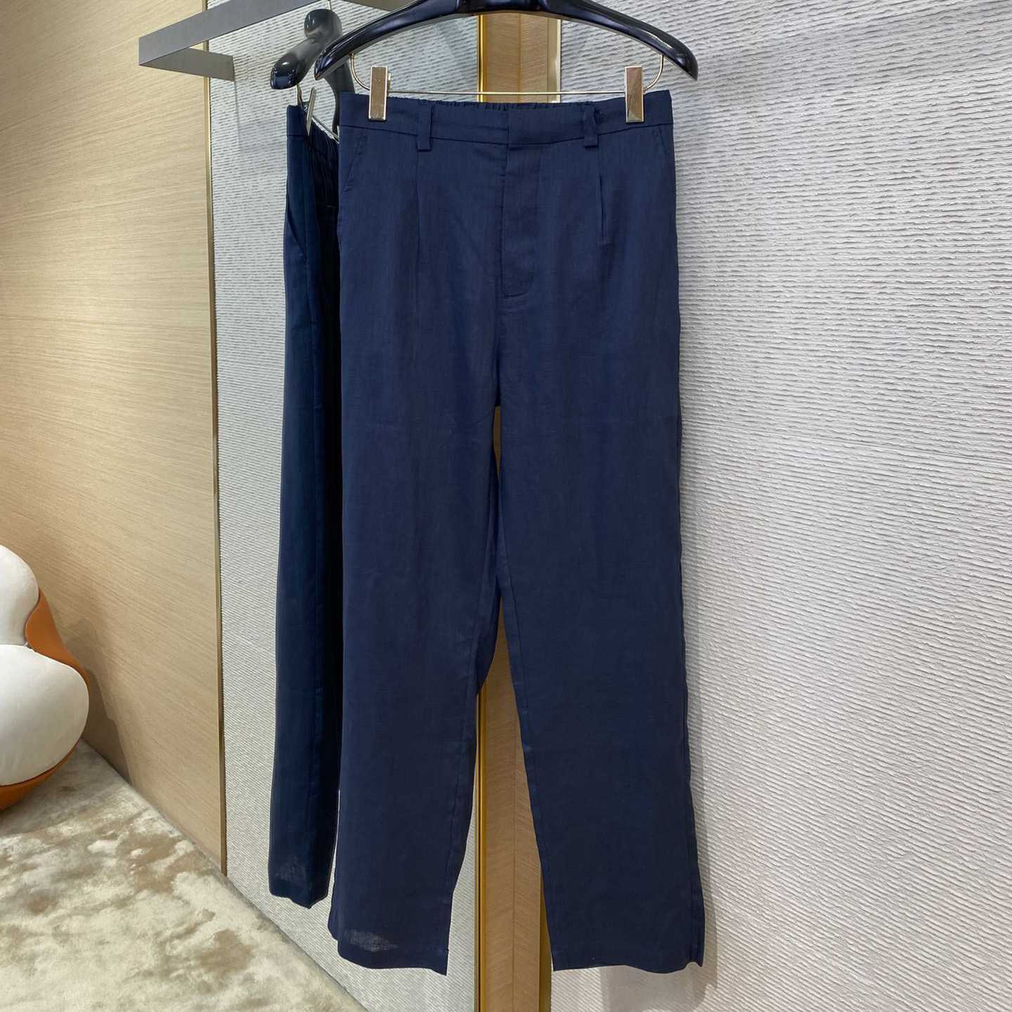 Prada Linen Pants - DesignerGu