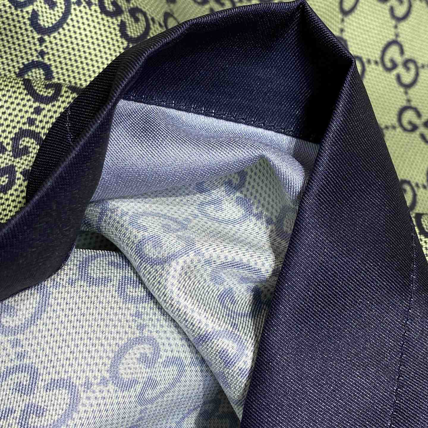 Gucci GG Horsebit Print Silk Twill Short - DesignerGu