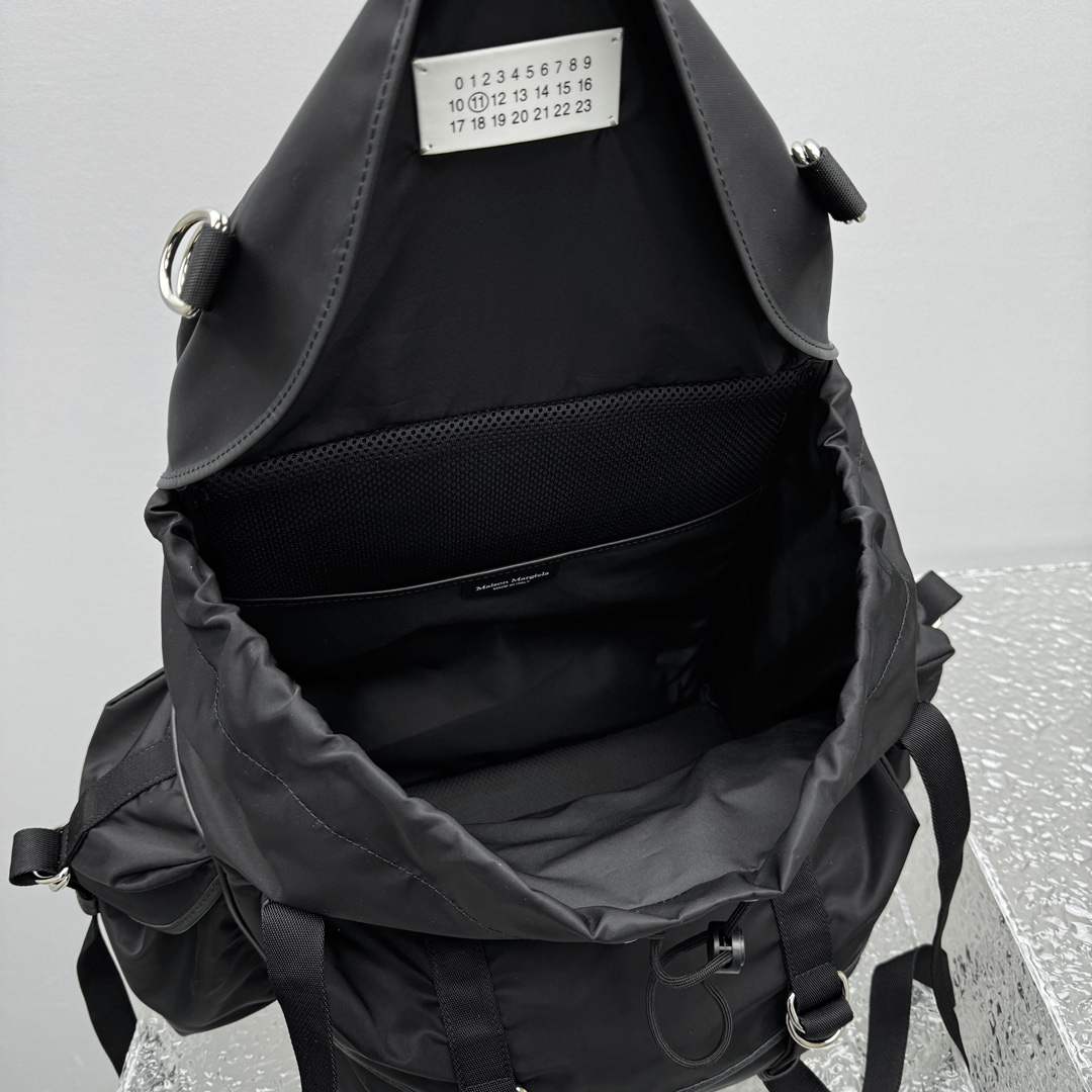 Maison Margiela Black High Tech XL Backpack - DesignerGu