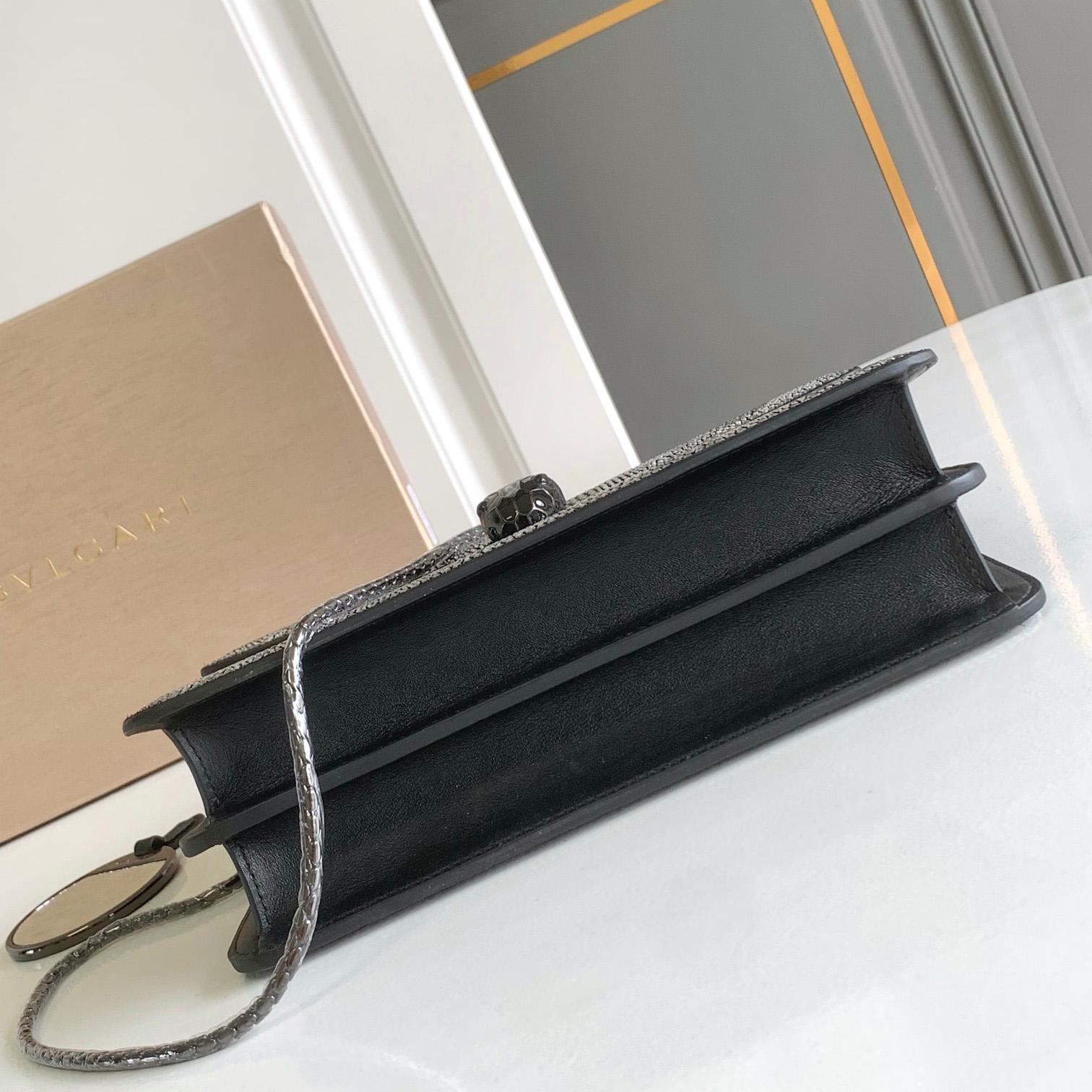 Bvlgari Serpenti Forever Shoulder Bag  25X16.5X8cm - DesignerGu