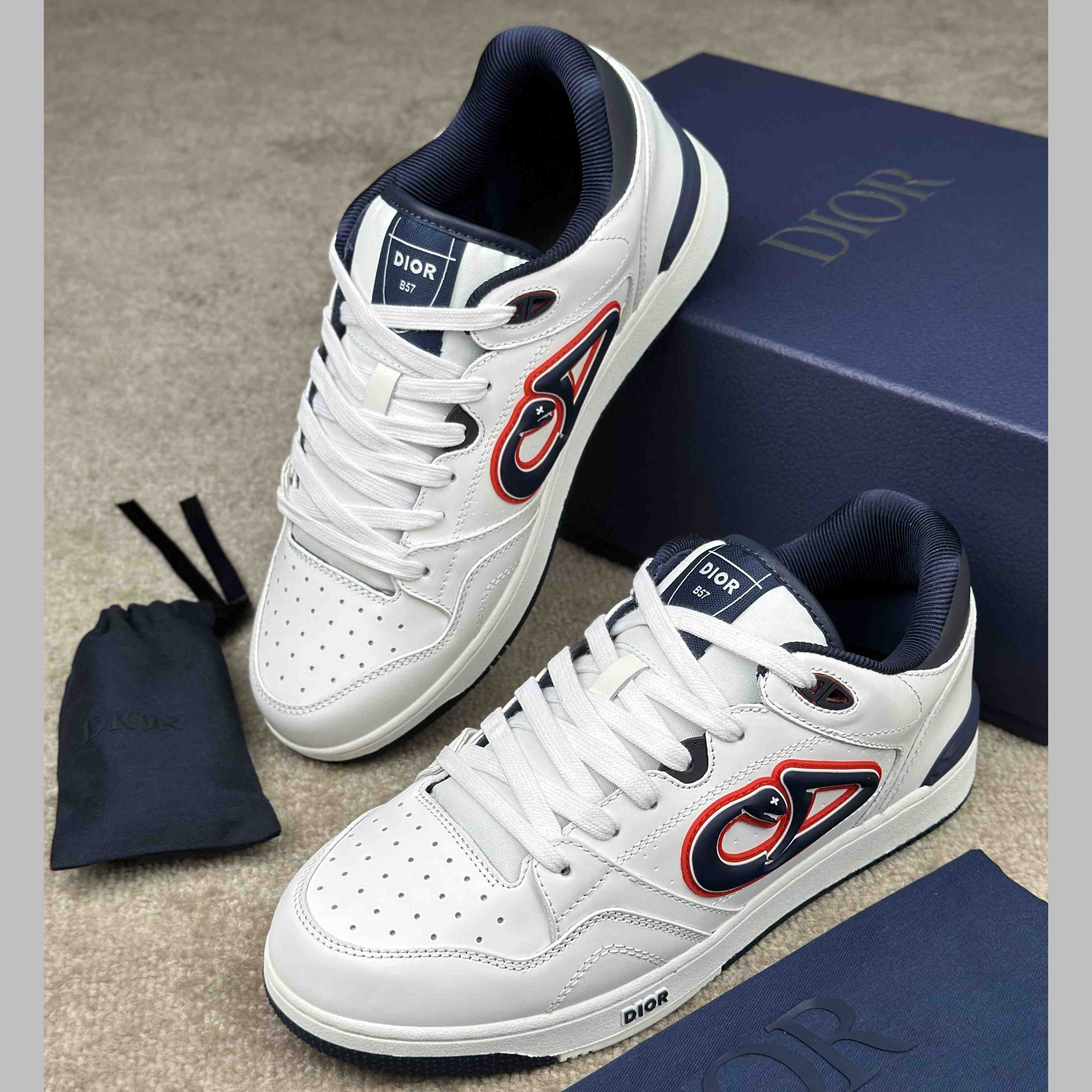 DIOR AND KAWS B57 Dribble Low-Top Sneaker  - DesignerGu