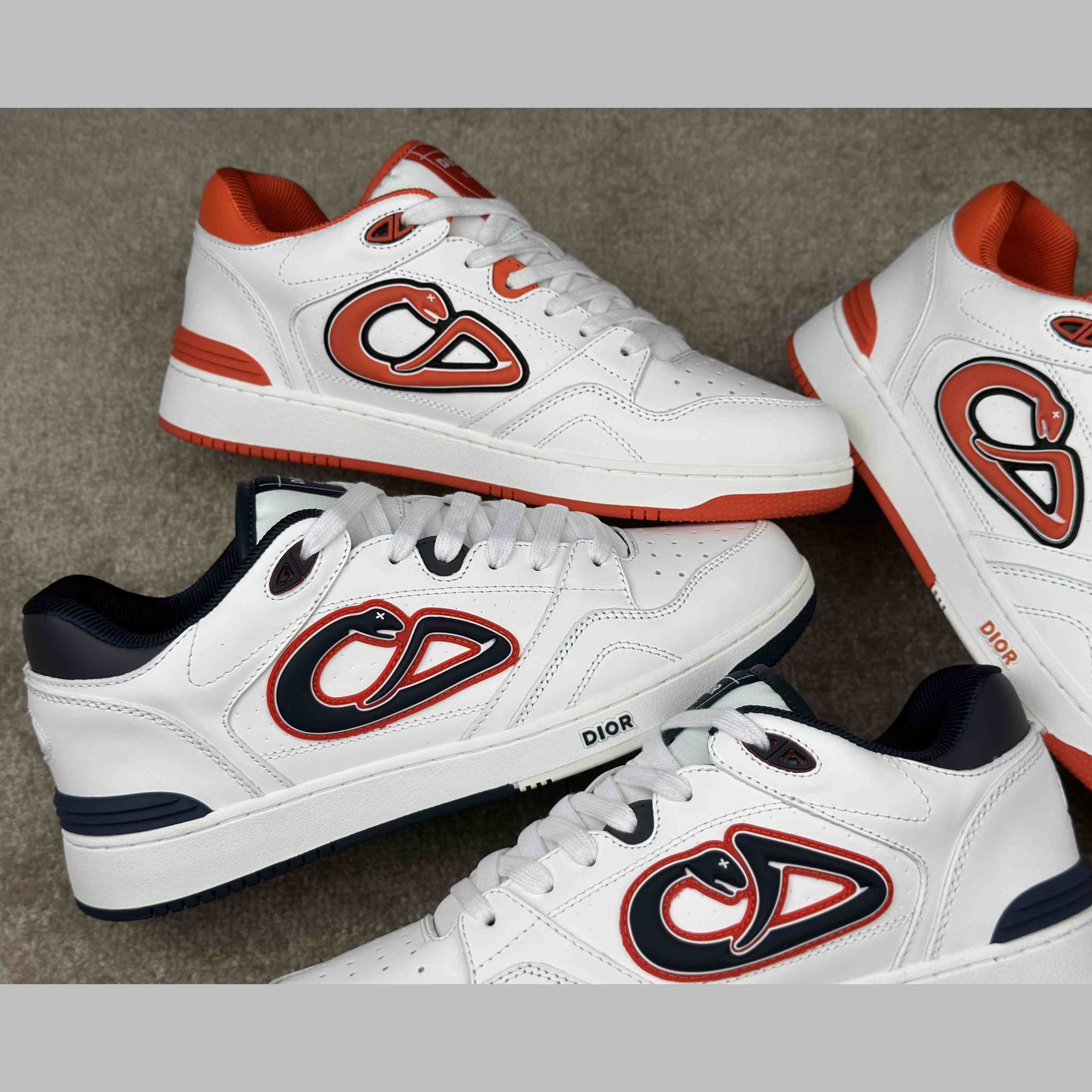 DIOR AND KAWS B57 Dribble Low-Top Sneaker  - DesignerGu