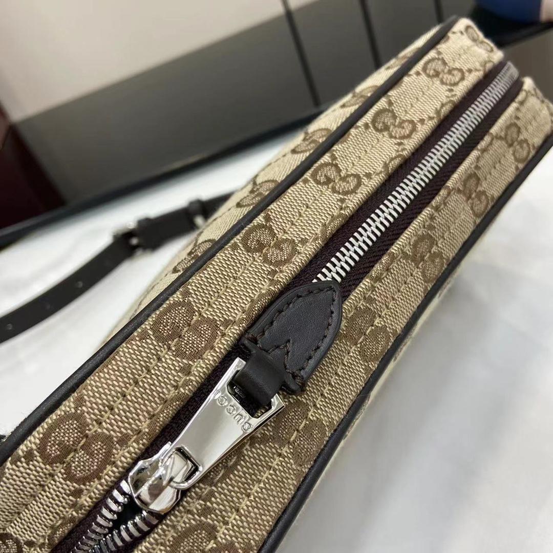 Gucci GG Canvas Small Crossbody Bag - DesignerGu