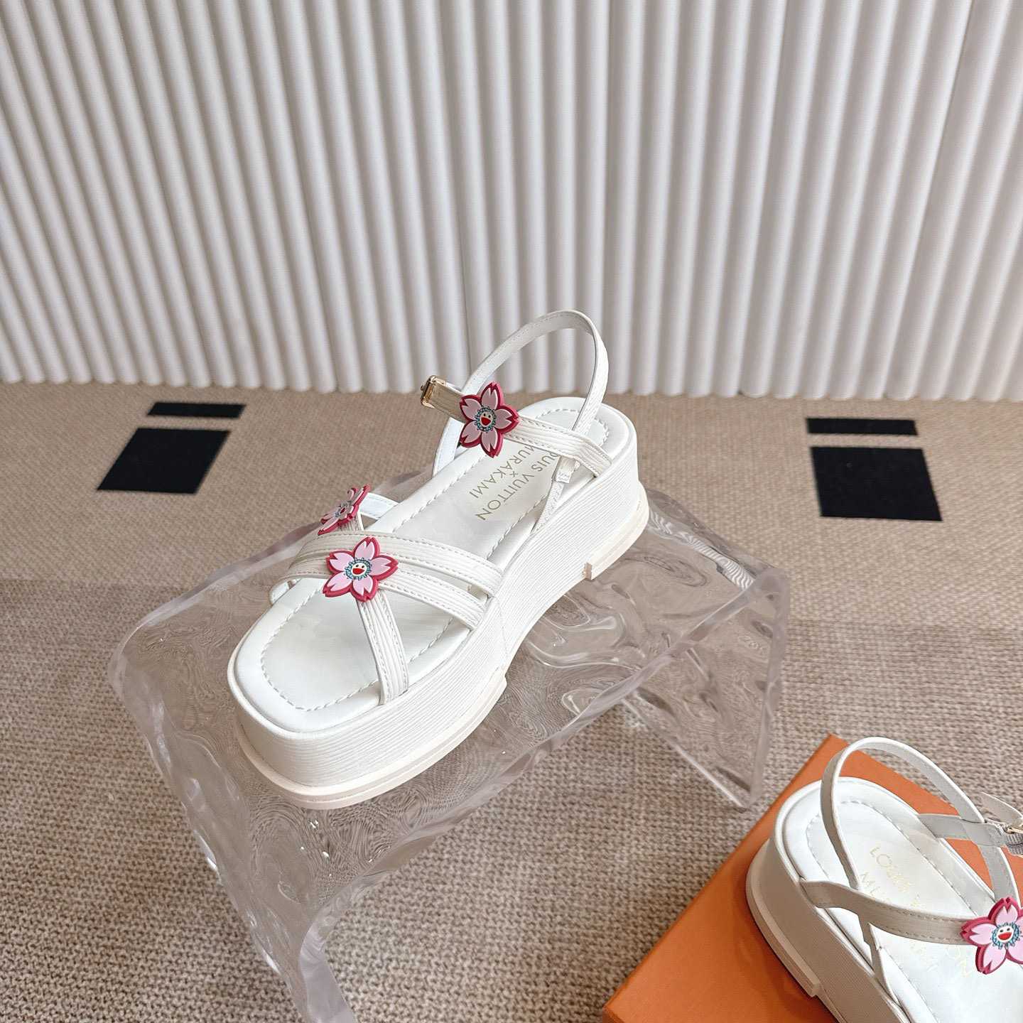 Louis Vuitton LV x TM Maya Platform Sandal - DesignerGu