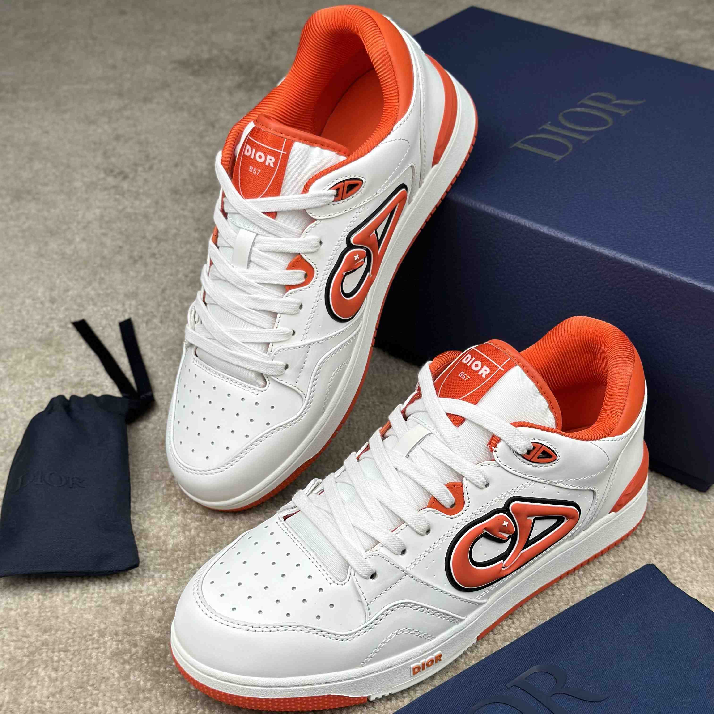 DIOR AND KAWS B57 Dribble Low-Top Sneaker  - DesignerGu