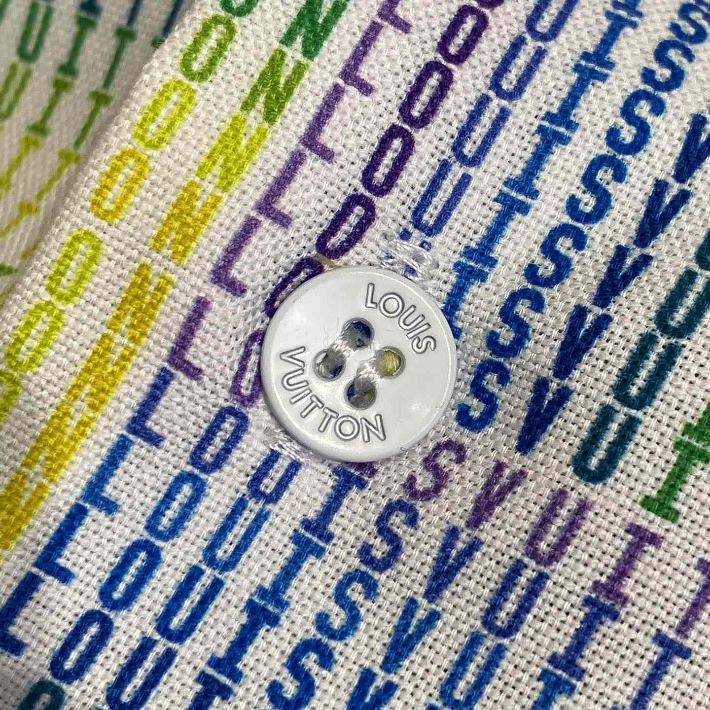 Louis Vuitton Graphic Printed Short-Sleeved Shirt    1AGTQG - DesignerGu