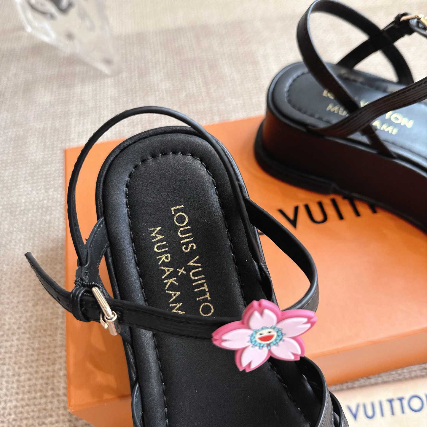 Louis Vuitton LV x TM Maya Platform Sandal - DesignerGu