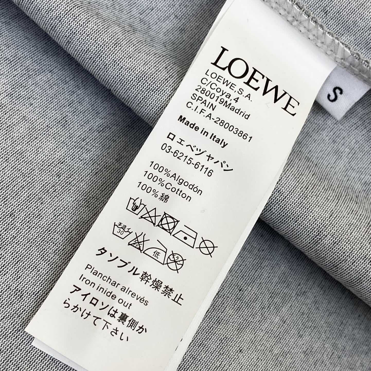 Loewe Boxy fit T-shirt In Cotton - DesignerGu