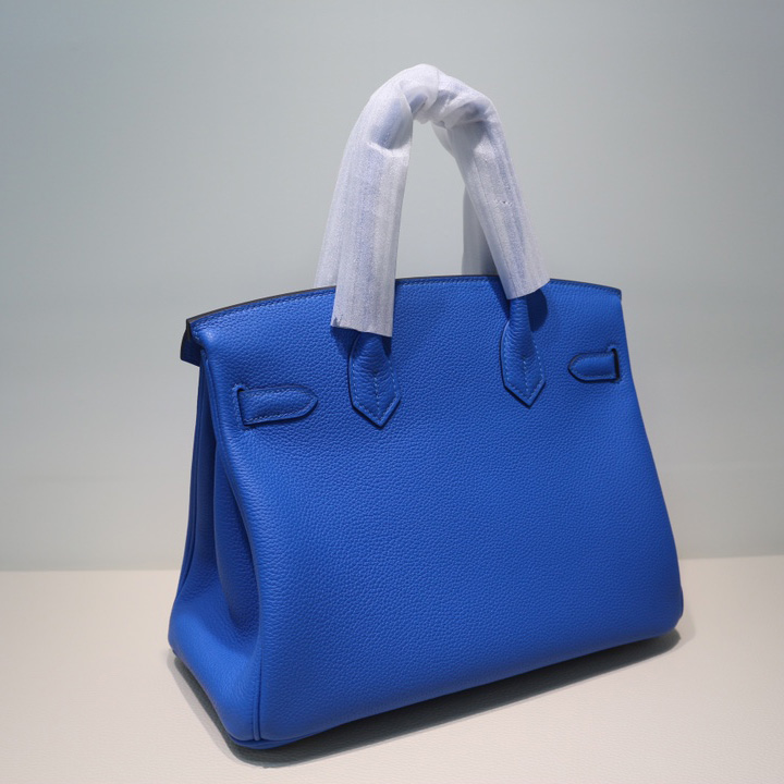 Hermes Birkin bag 30 Blue - DesignerGu