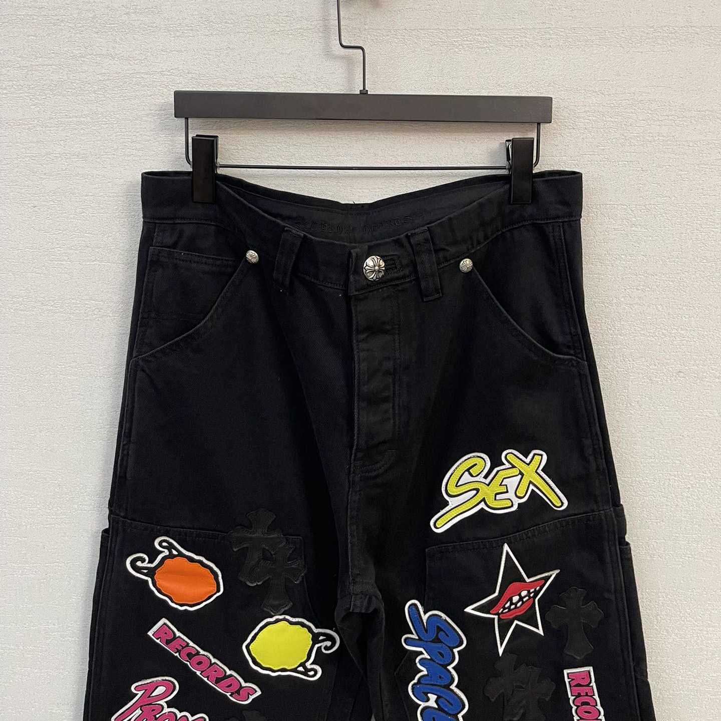 Chrome Hearts Matty Boy Sex Records Black Jean - DesignerGu