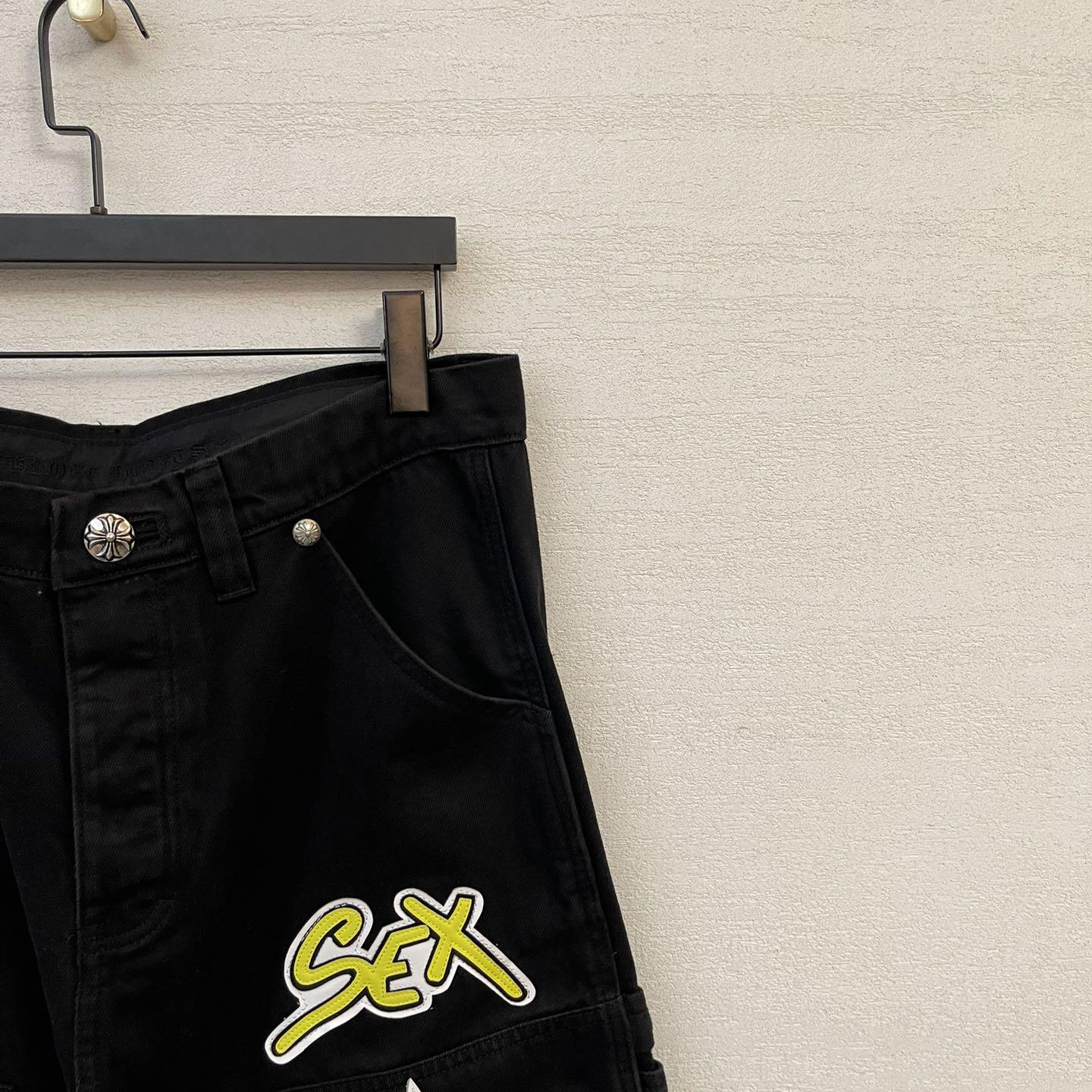 Chrome Hearts Matty Boy Sex Records Black Jean - DesignerGu