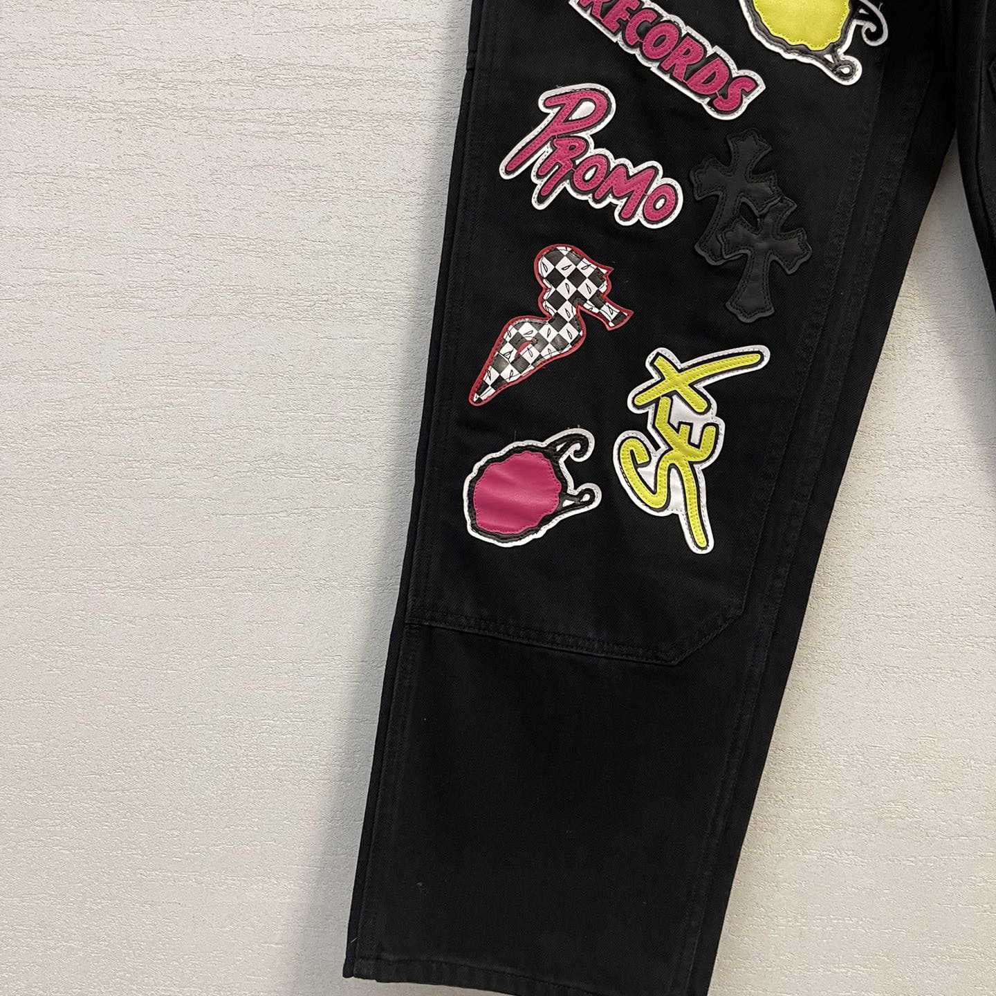 Chrome Hearts Matty Boy Sex Records Black Jean - DesignerGu