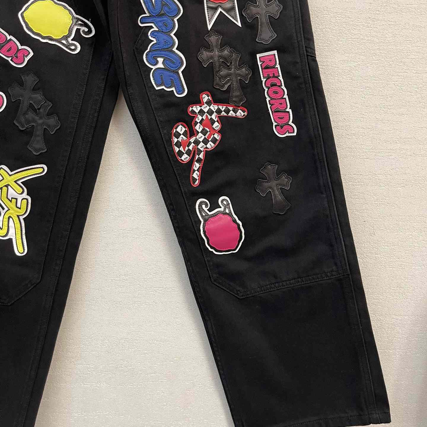 Chrome Hearts Matty Boy Sex Records Black Jean - DesignerGu