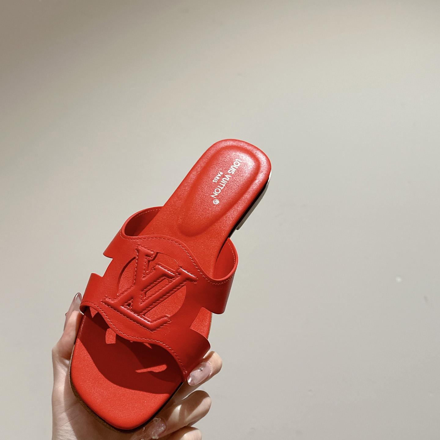 Louis Vuitton LV Isola Flat Mule - DesignerGu