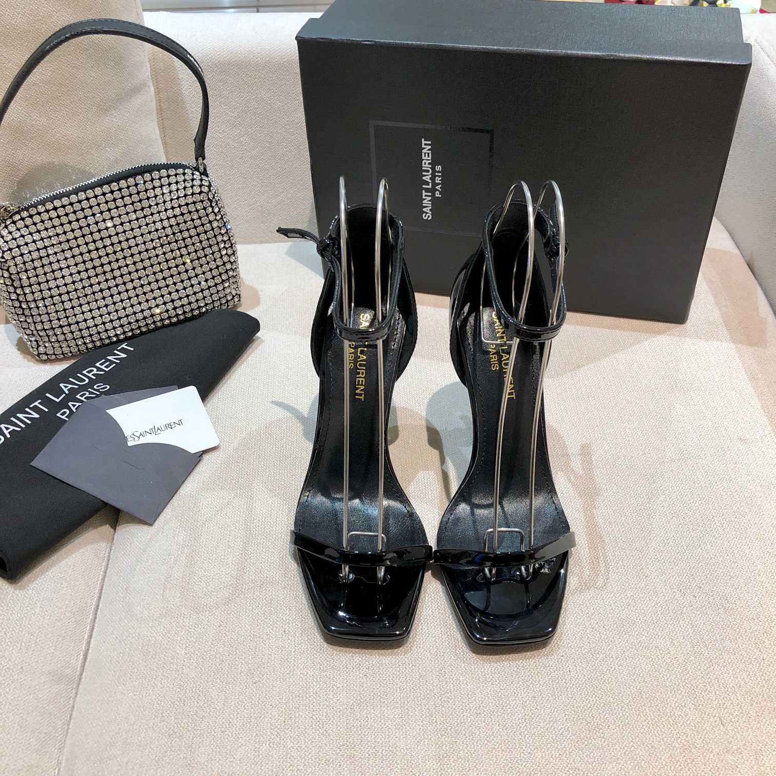 Saint Laurent 110mm Opyum Sandals - DesignerGu
