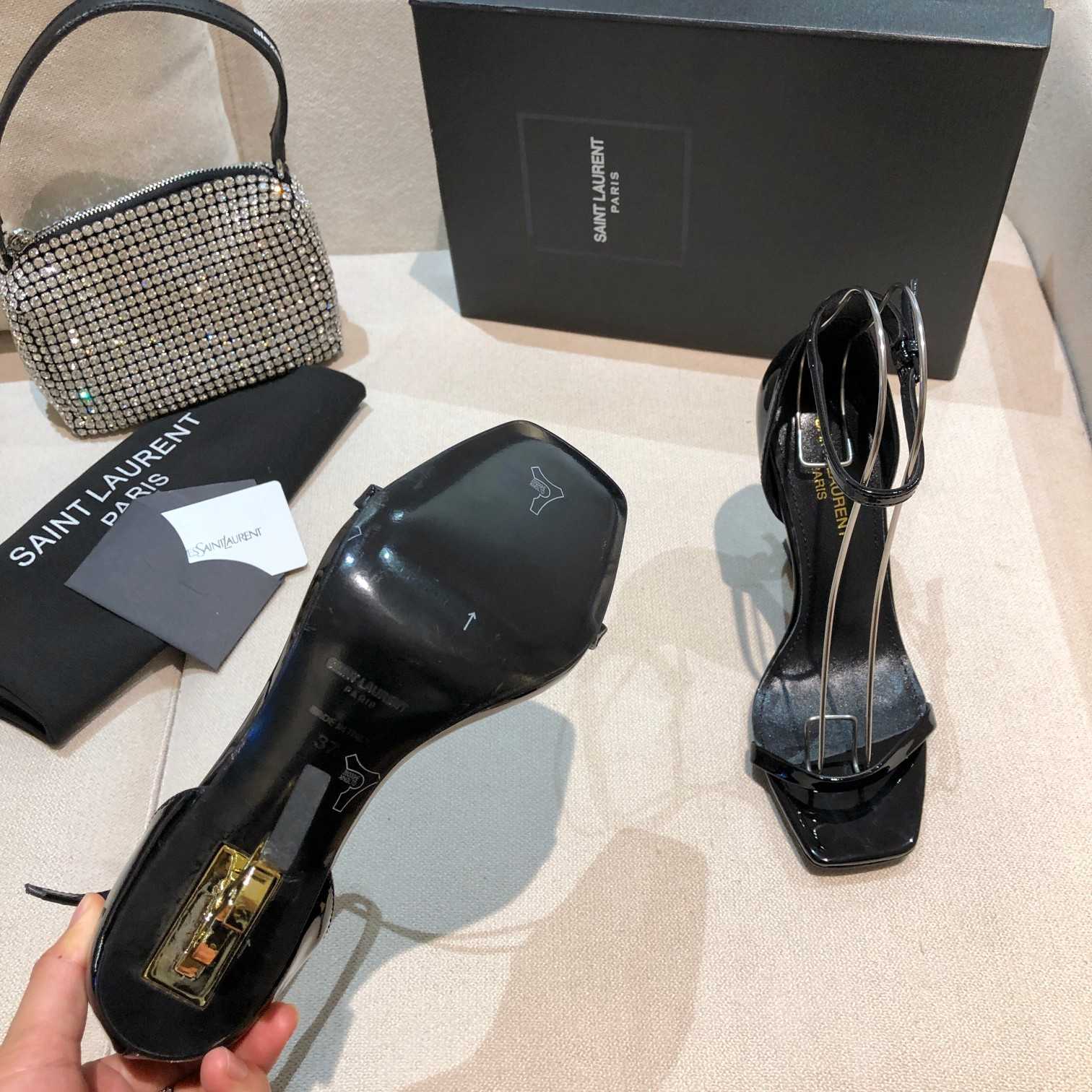 Saint Laurent 110mm Opyum Sandals - DesignerGu