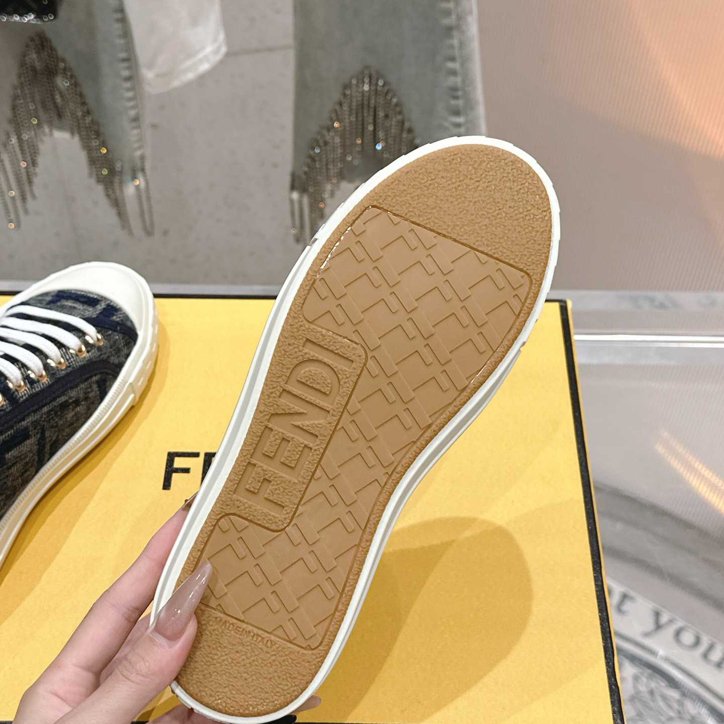 Fendi Domino Sneakers - DesignerGu