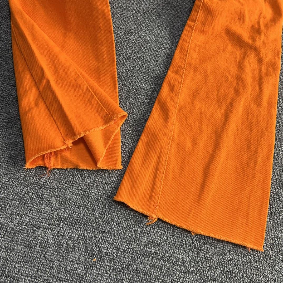 Chrome Hearts x Off-White Cross Denim 'Orange' - DesignerGu