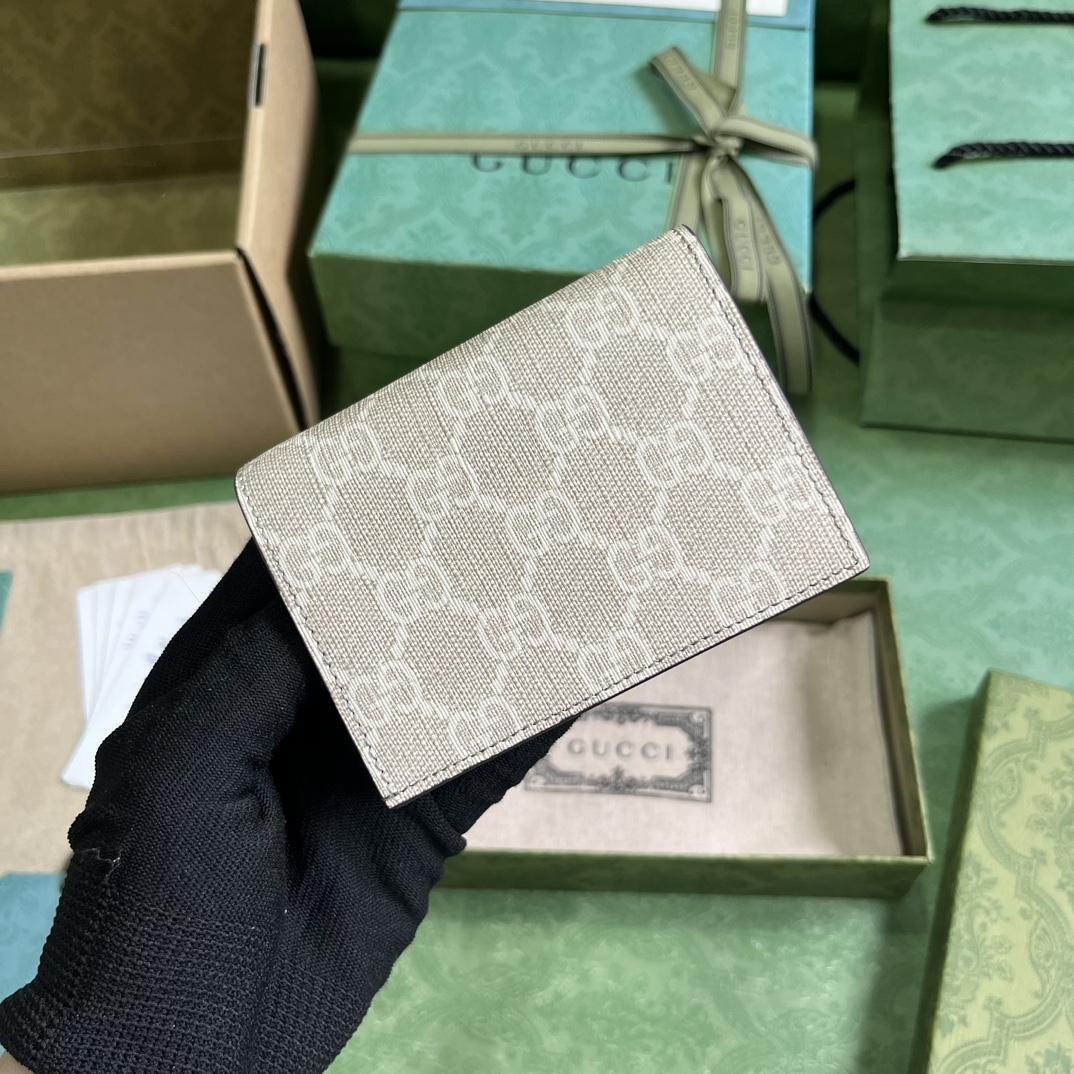 Gucci GG Marmont Card Case Wallet(11-9-3cm)    - DesignerGu