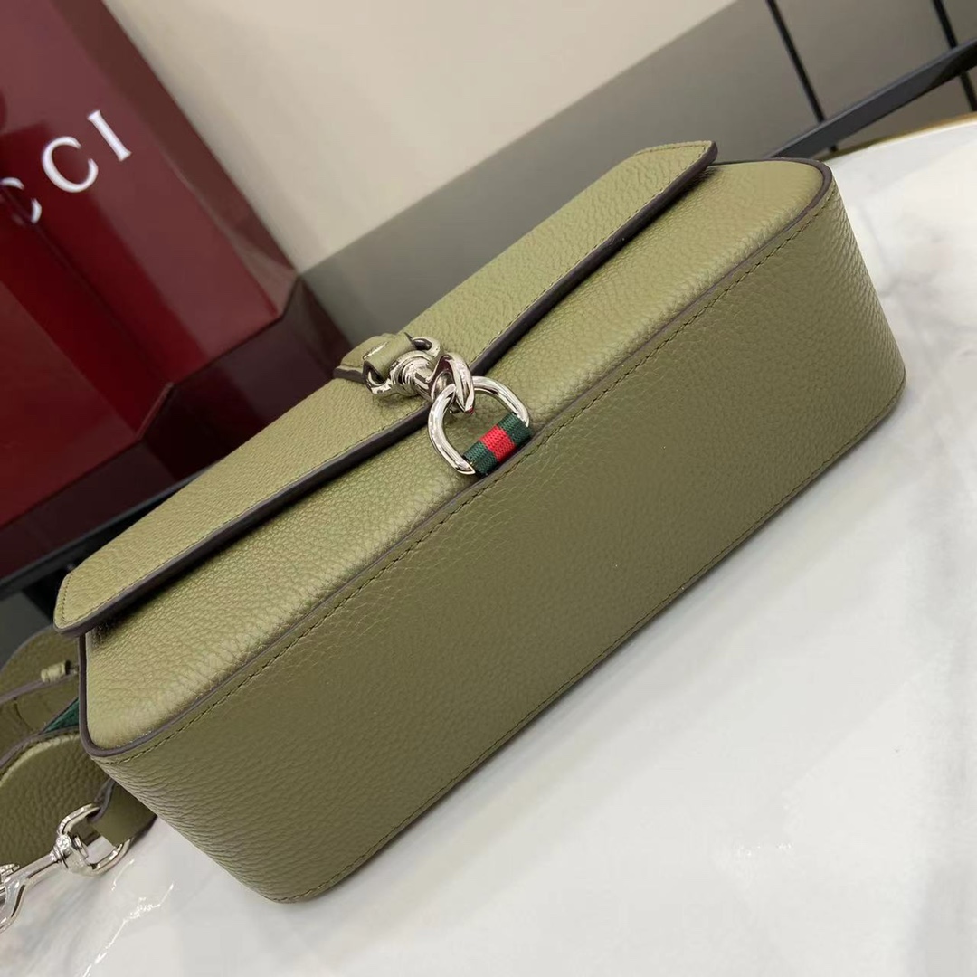 Gucci Small Crossbody Bag With Hook Closure - DesignerGu