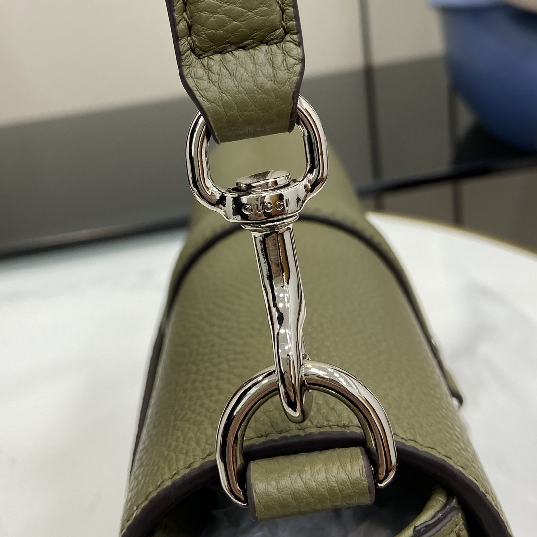 Gucci Small Crossbody Bag With Hook Closure - DesignerGu