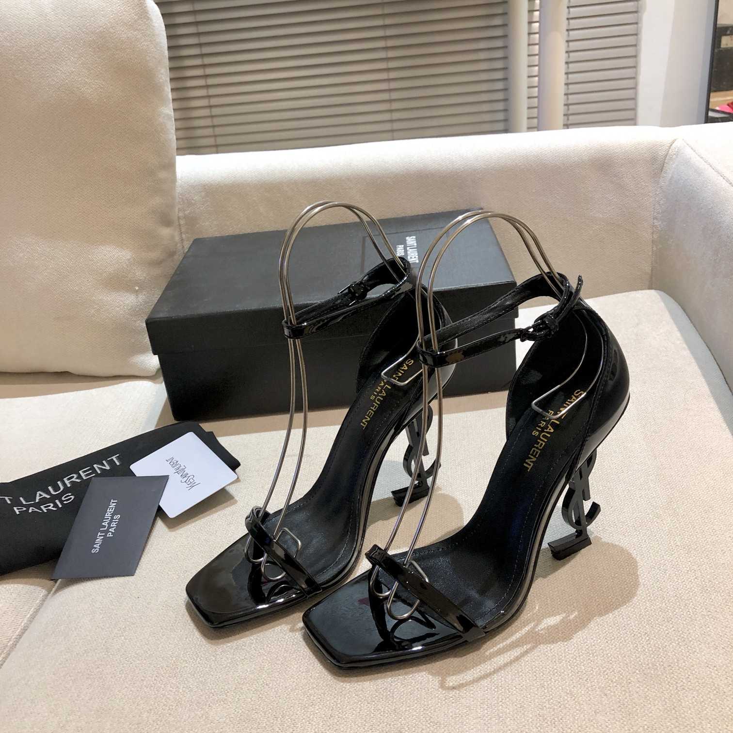 Saint Laurent 110mm Opyum Sandals - DesignerGu