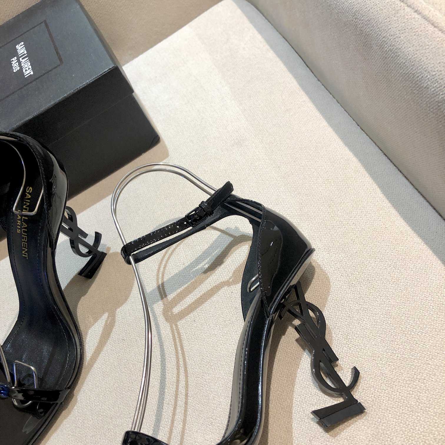 Saint Laurent 110mm Opyum Sandals - DesignerGu