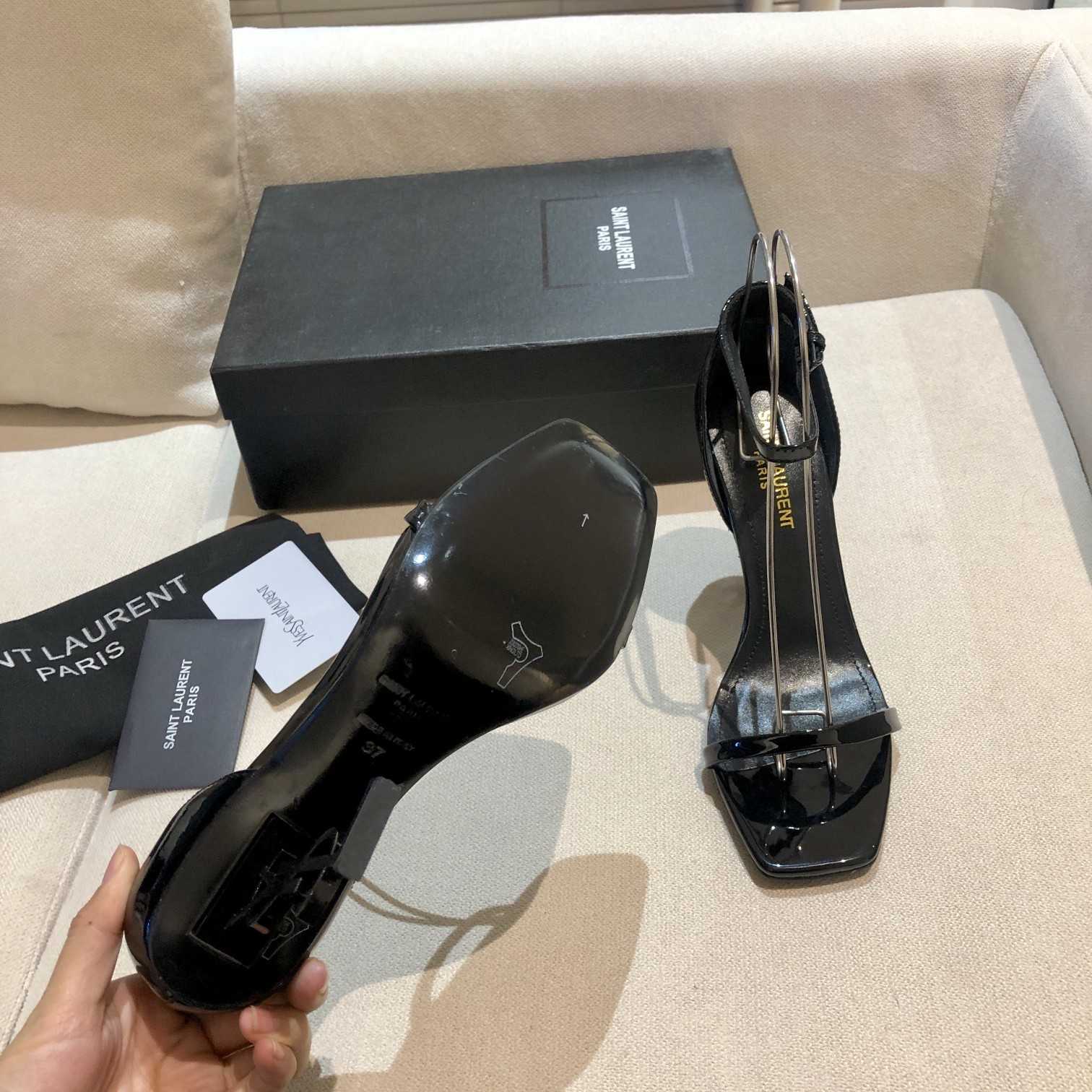 Saint Laurent 110mm Opyum Sandals - DesignerGu