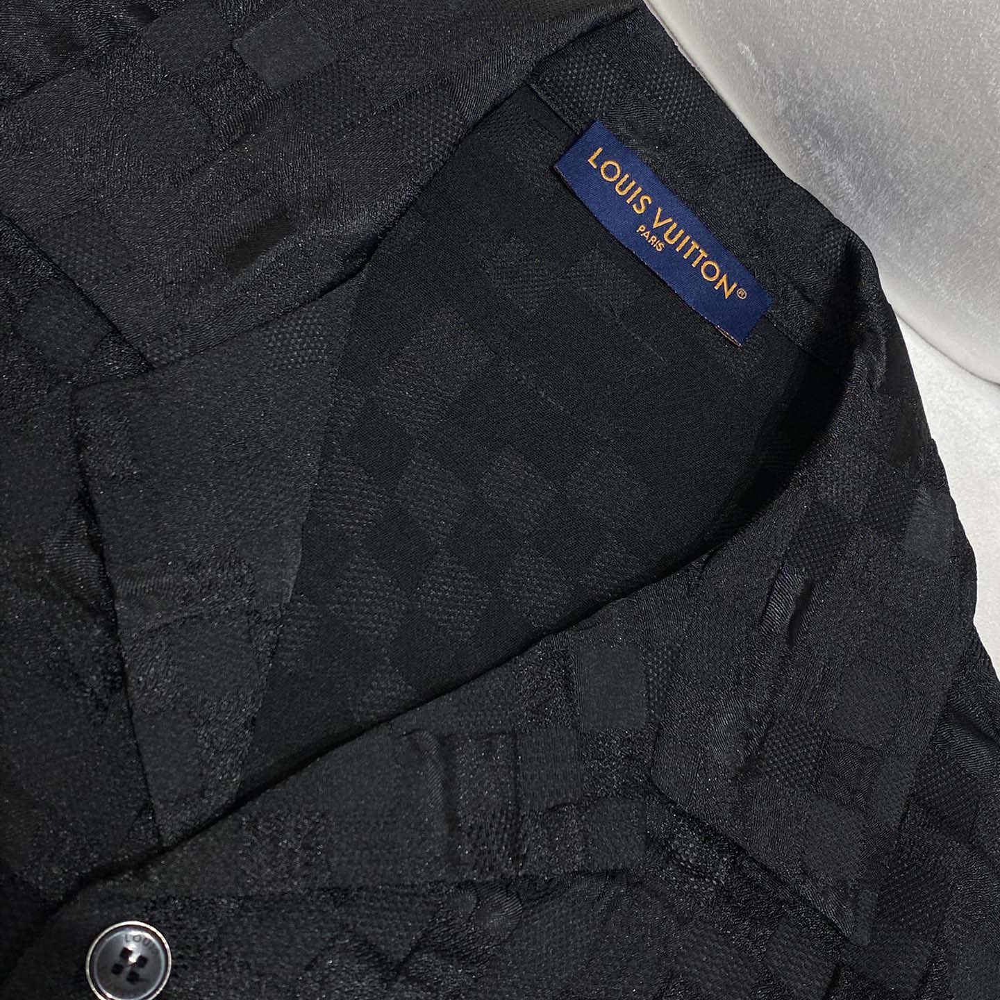 Louis Vuitton Graphic Jacquard Short-Sleeved Shirt  1AHCH7 - DesignerGu
