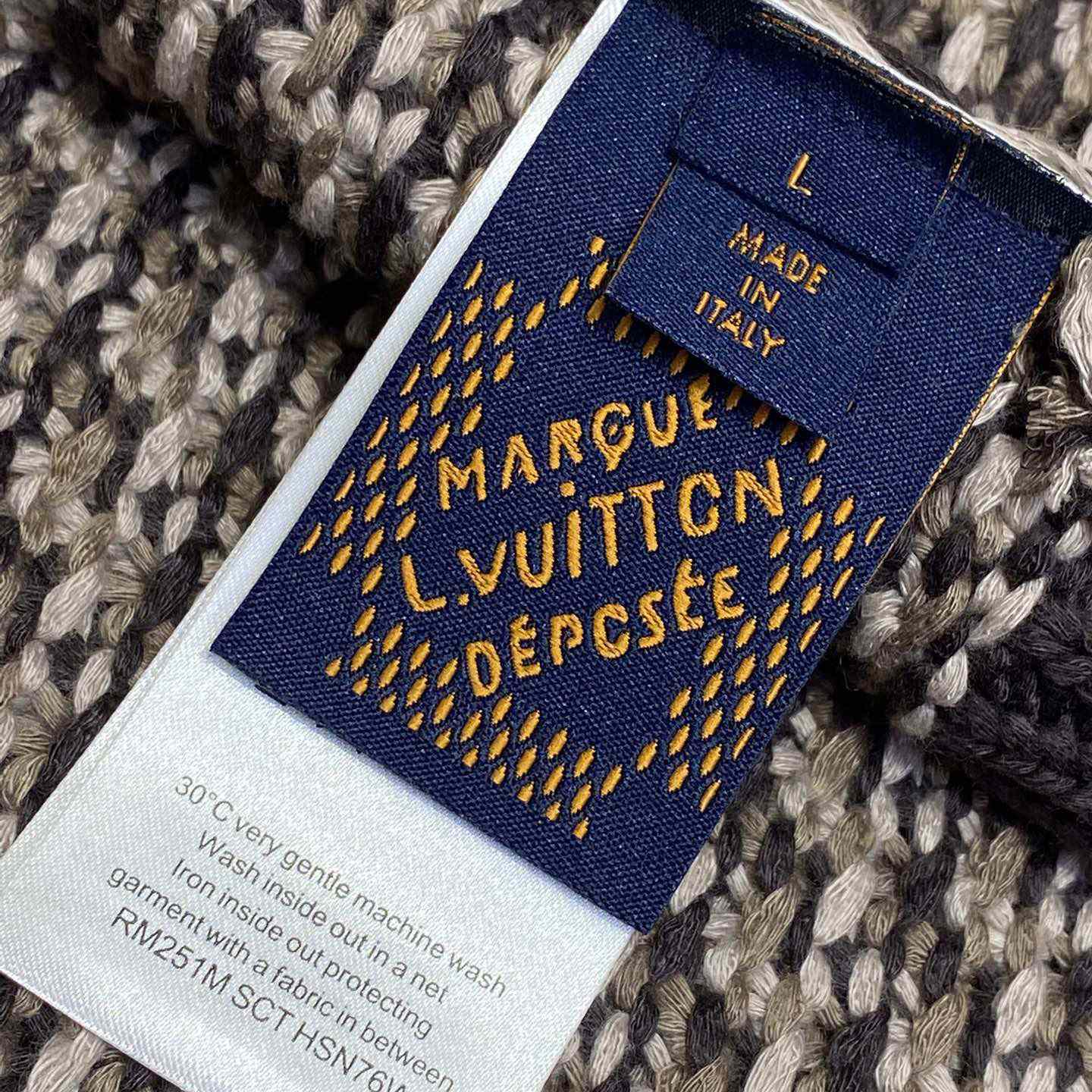 Louis Vuitton Cotton Jacquard Vest   1AHC37 - DesignerGu