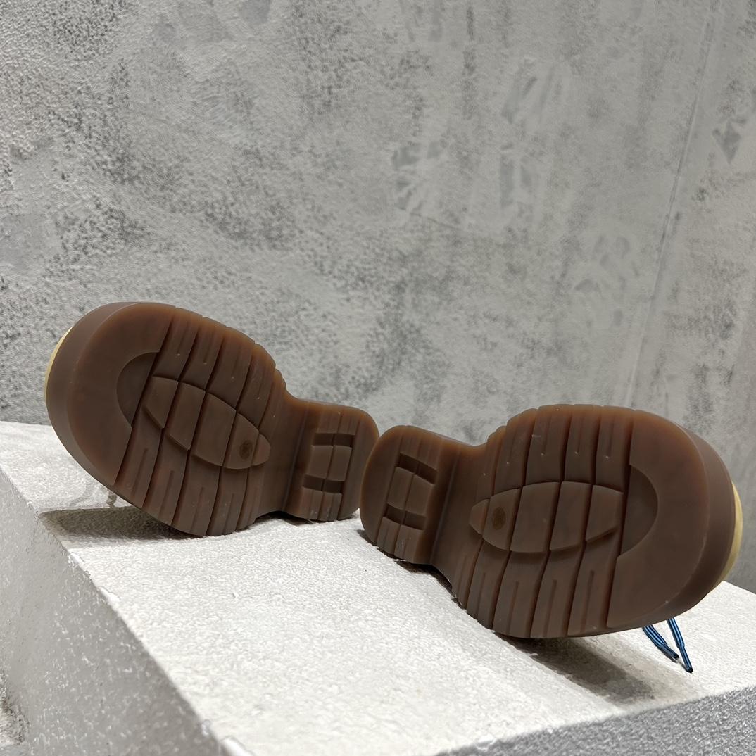 Bottega Veneta Haddock Lace-Up Ankle Boot - DesignerGu