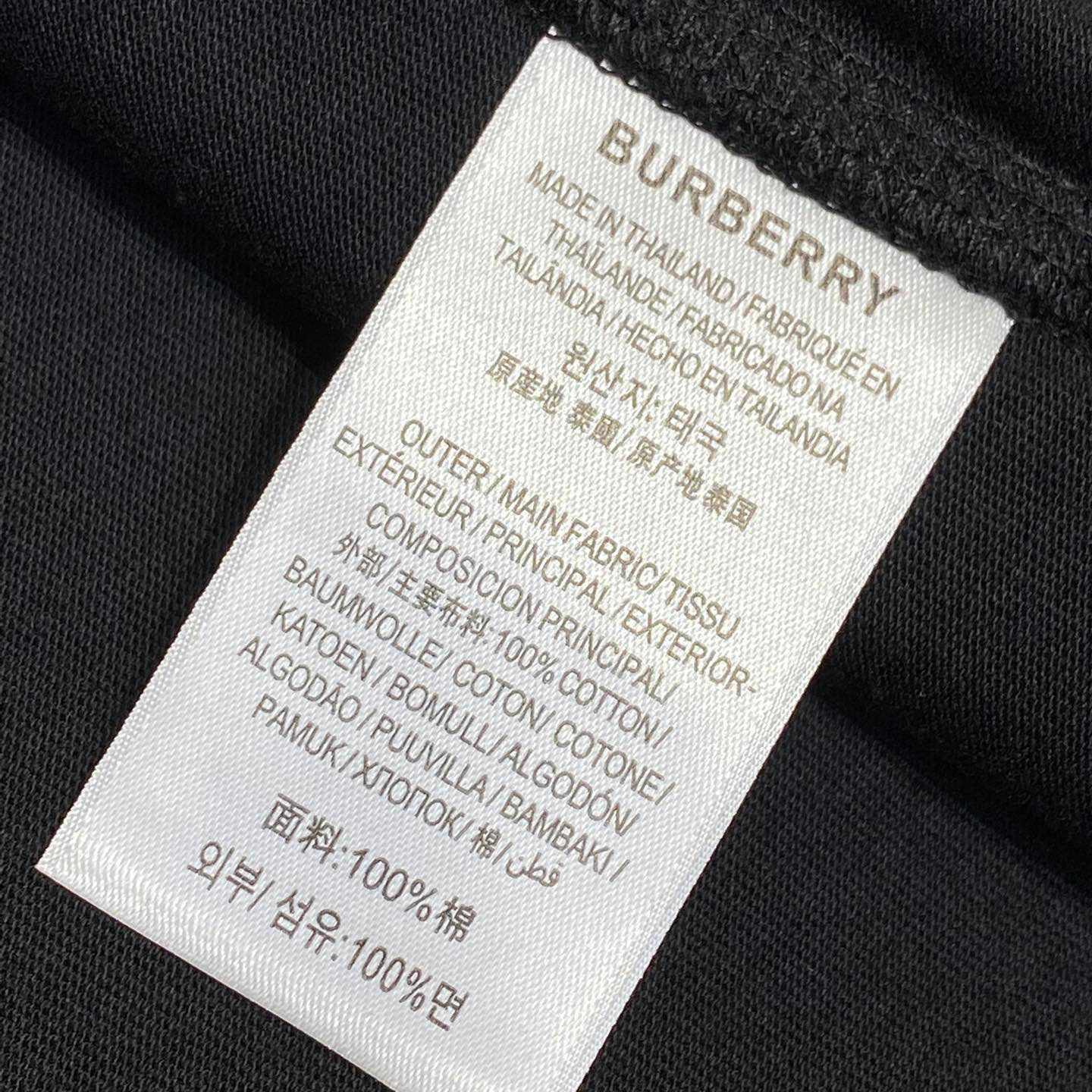 Burberry Knot Logo Cotton T-shirt   - DesignerGu