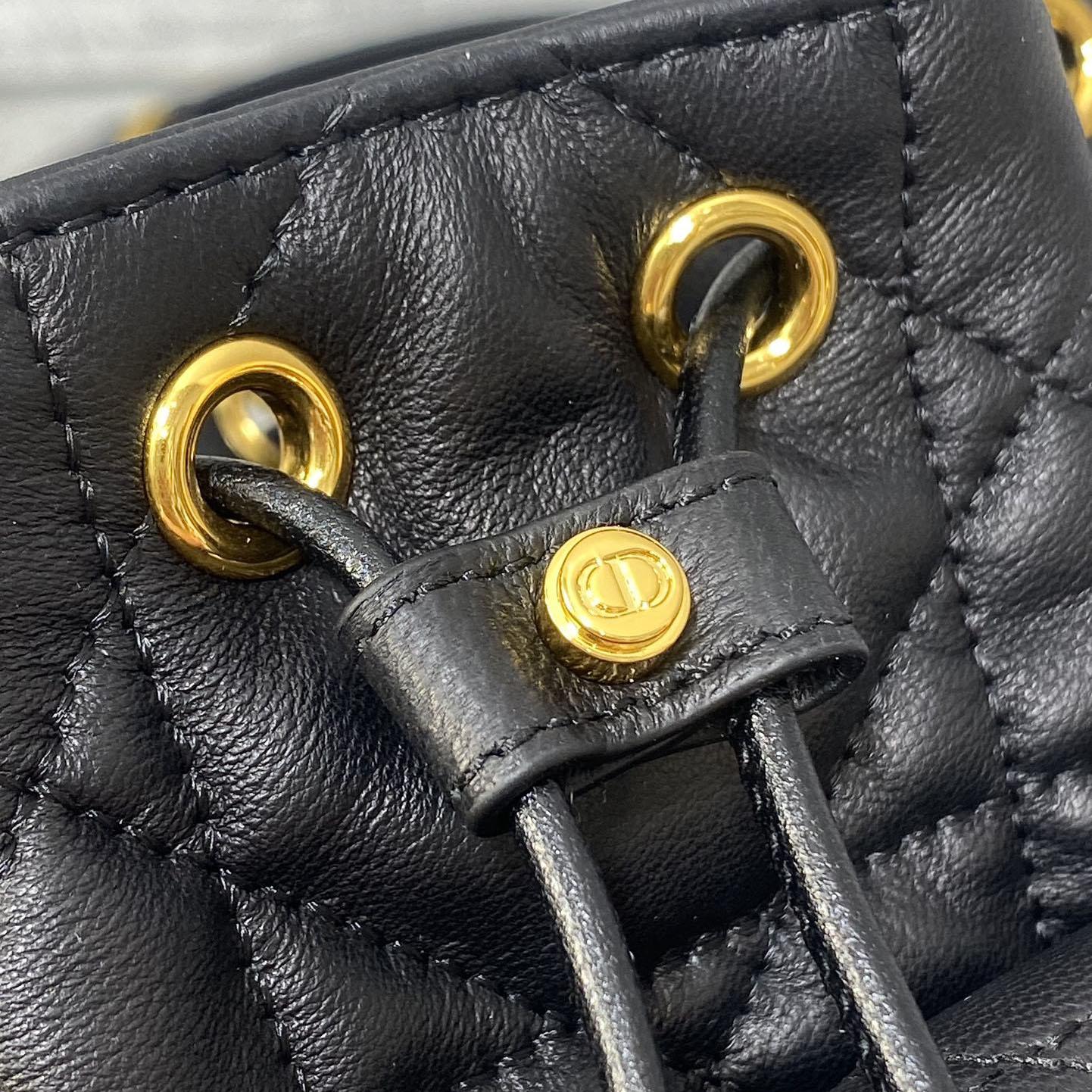 Dior Caro Nano Bucket Bag   - DesignerGu