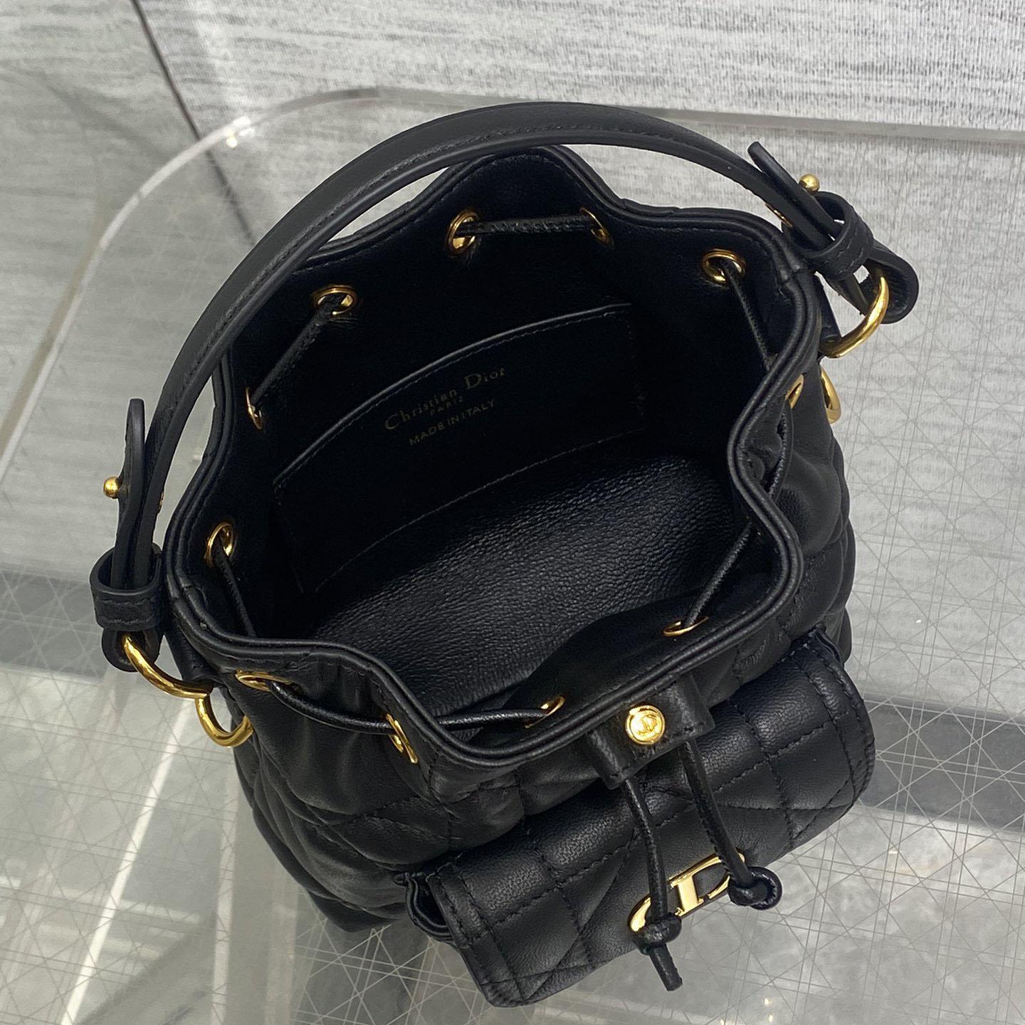 Dior Caro Nano Bucket Bag   - DesignerGu