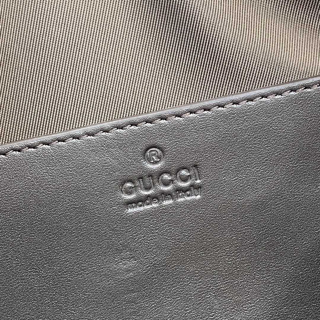 Gucci GG Canvas Small Cylinder Bag - DesignerGu