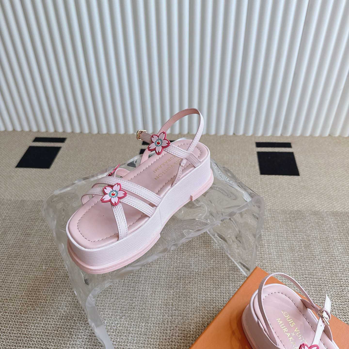 Louis Vuitton LV x TM Maya Platform Sandal  1AGWO2 - DesignerGu