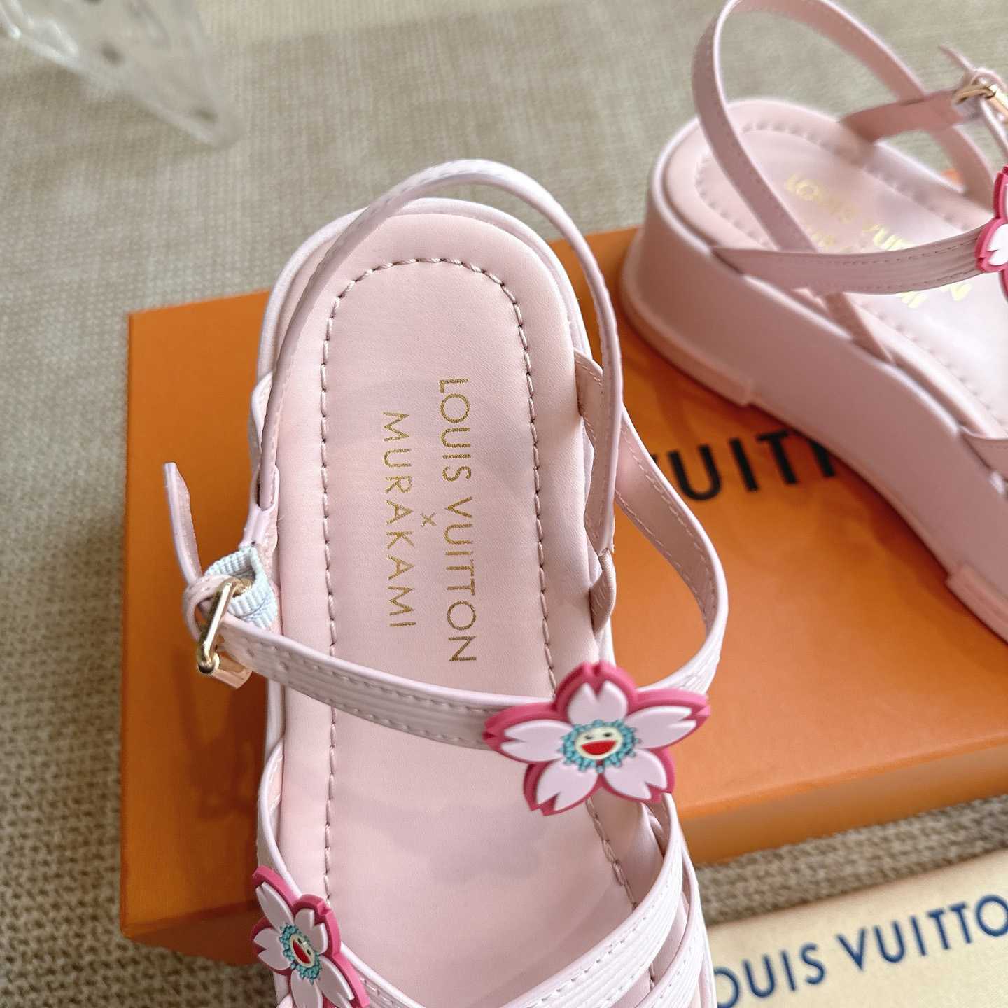 Louis Vuitton LV x TM Maya Platform Sandal  1AGWO2 - DesignerGu