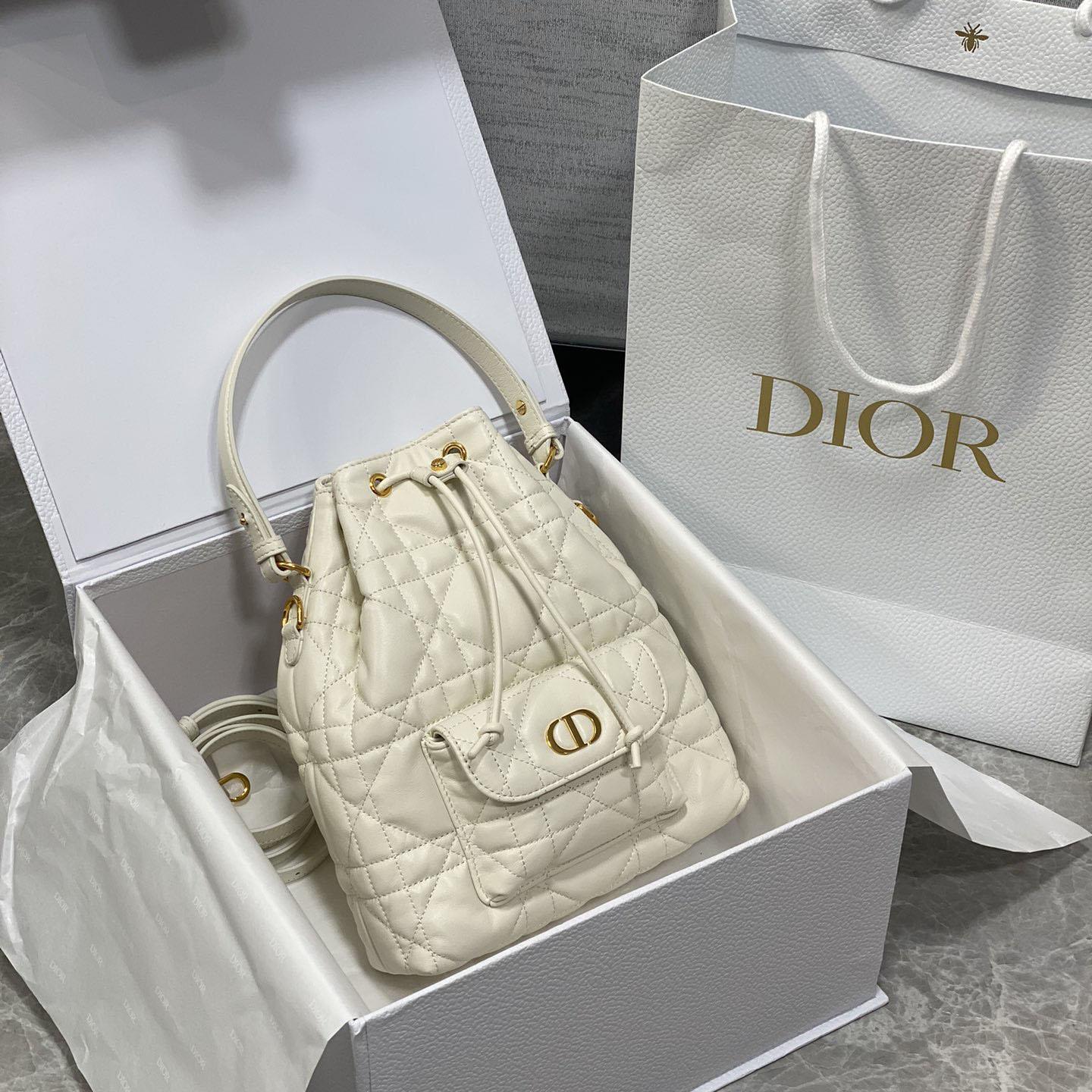 Dior Small Dior Caro Bucket Bag  - DesignerGu