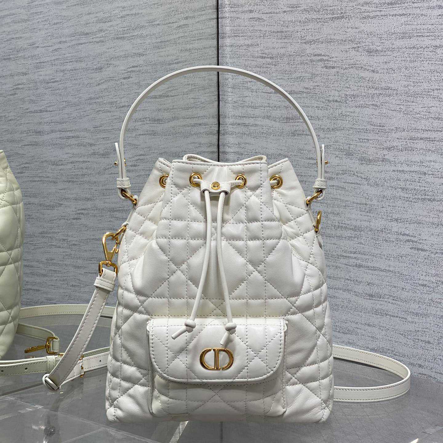 Dior Small Dior Caro Bucket Bag  - DesignerGu