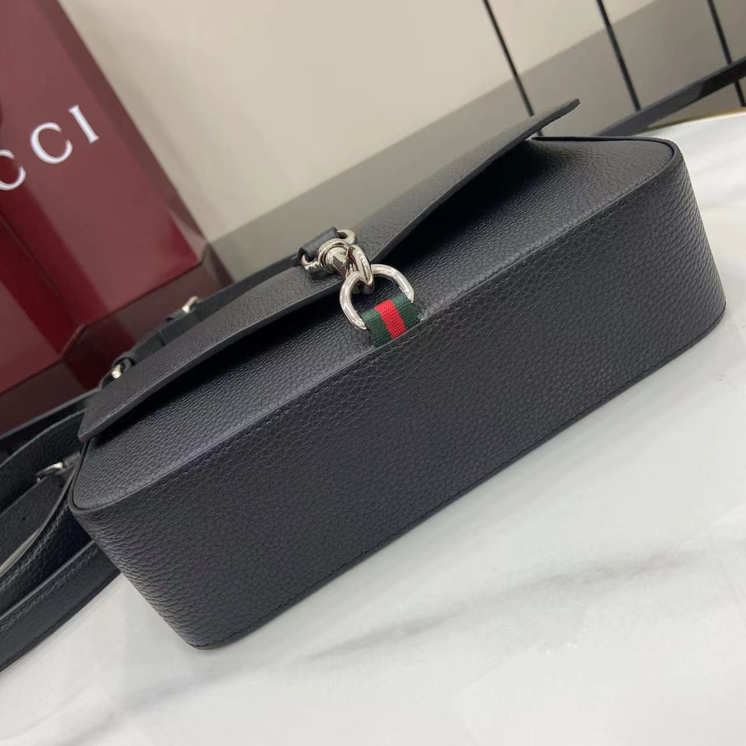 Gucci Small Crossbody Bag With Hook Closure - DesignerGu