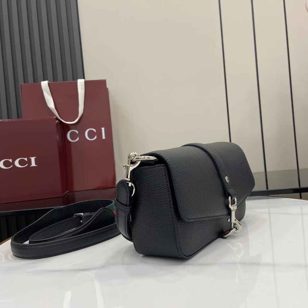 Gucci Small Crossbody Bag With Hook Closure - DesignerGu