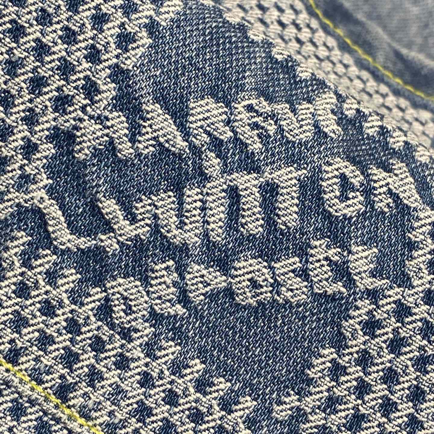 Louis Vuitton Damier Short-Sleeved Chambray Shirt   - DesignerGu