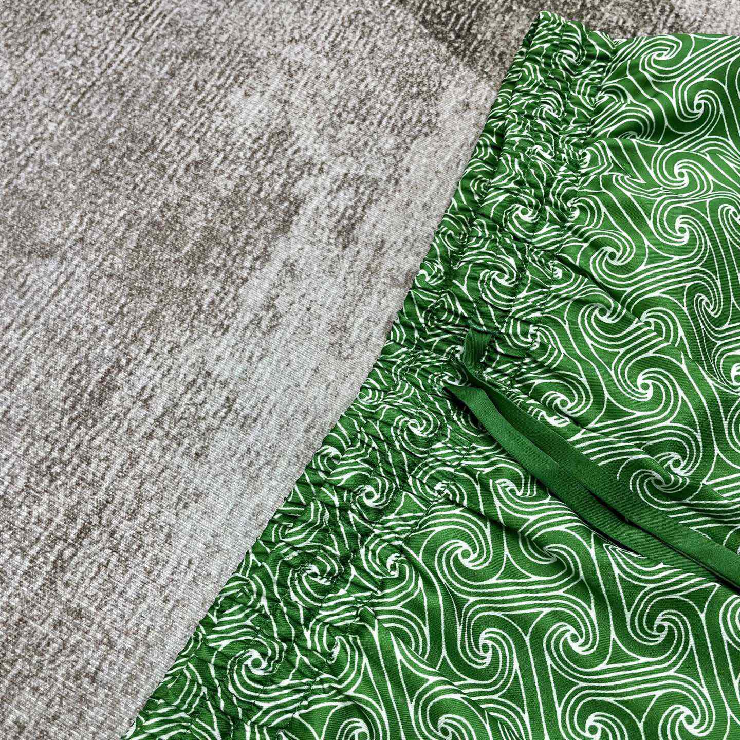 Casablanca Column Monogram Silk Shorts   CA3519 - DesignerGu