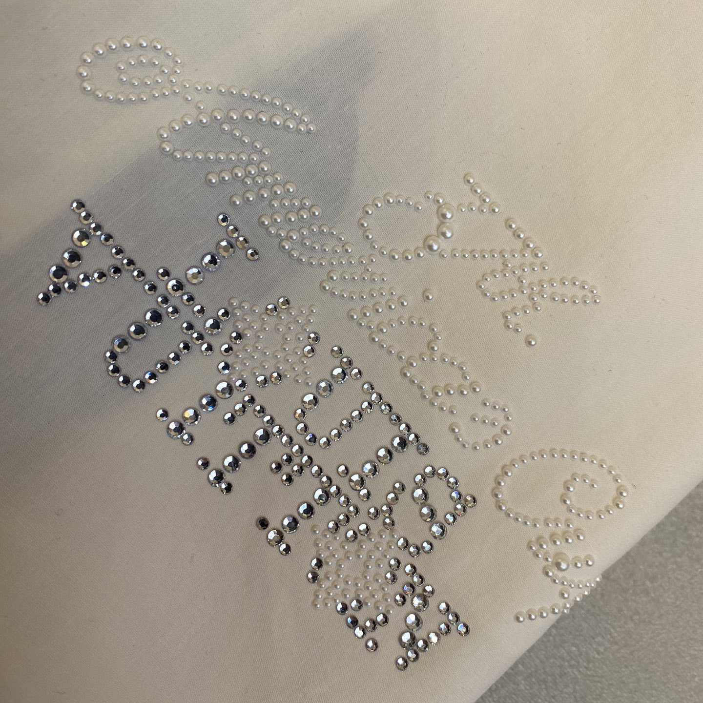 Louis Vuitton Embellished Open Collar Long-Sleeved Shirt   1AFVQQ - DesignerGu