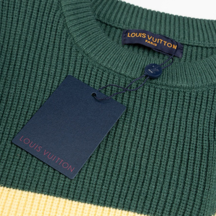 Louis Vuitton Jamaican Stripe Pullover  - DesignerGu