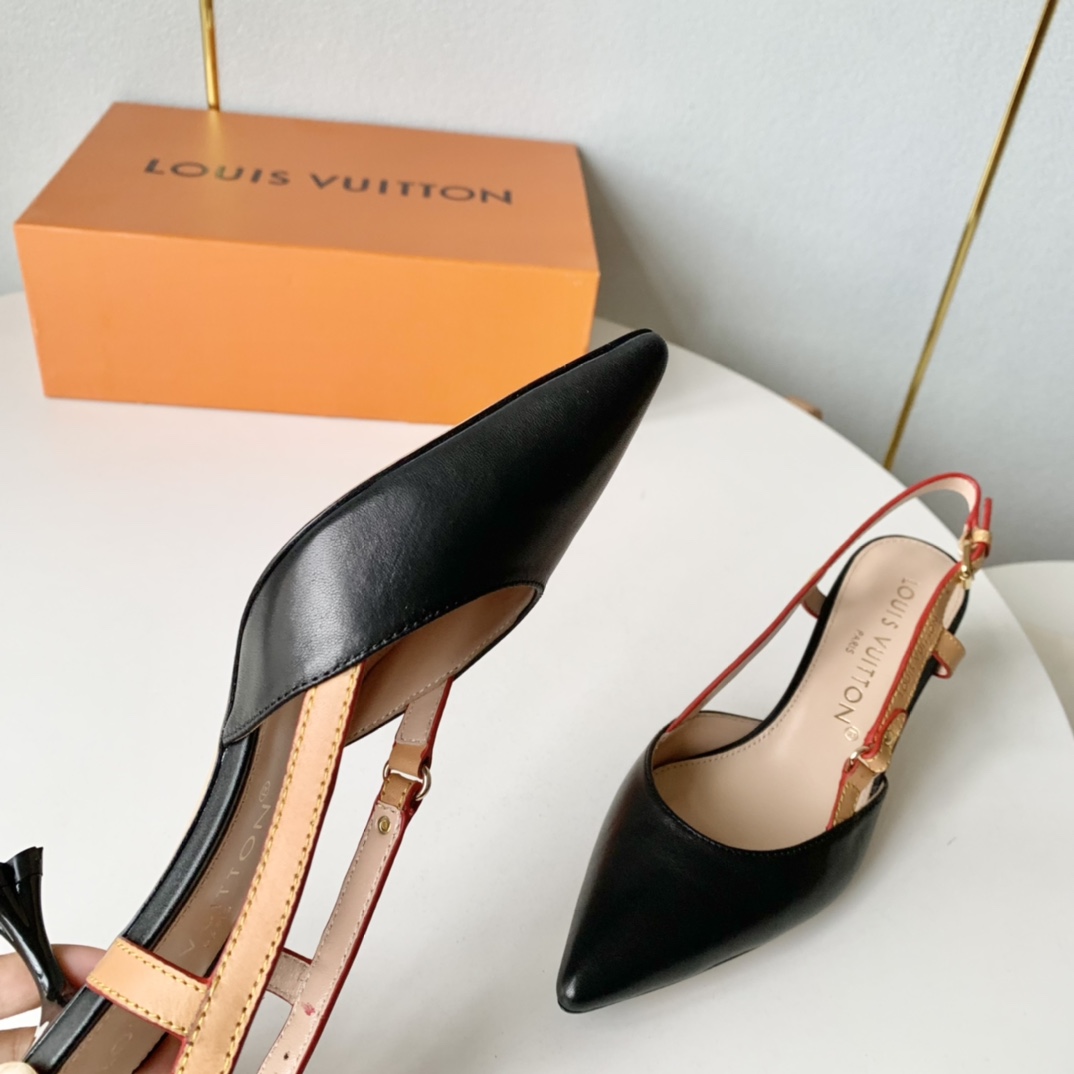 Louis Vuitton Blossom Slingback Pump - DesignerGu