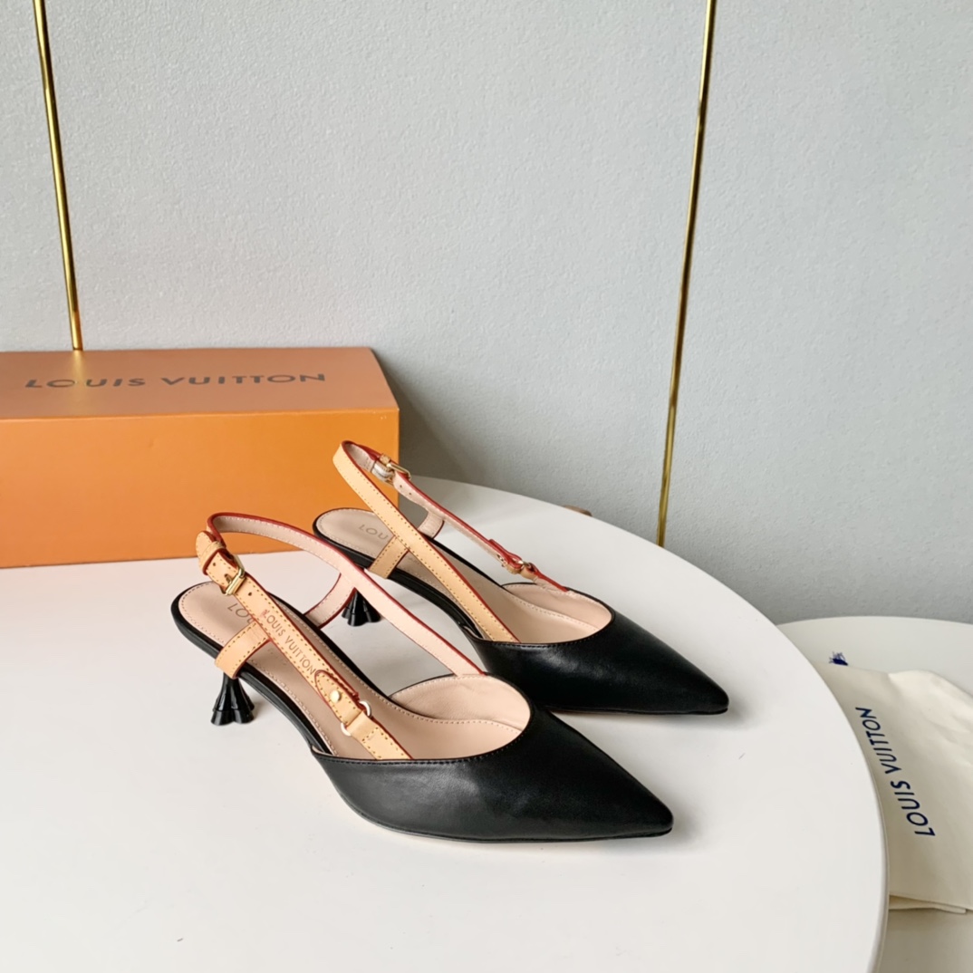 Louis Vuitton Blossom Slingback Pump - DesignerGu