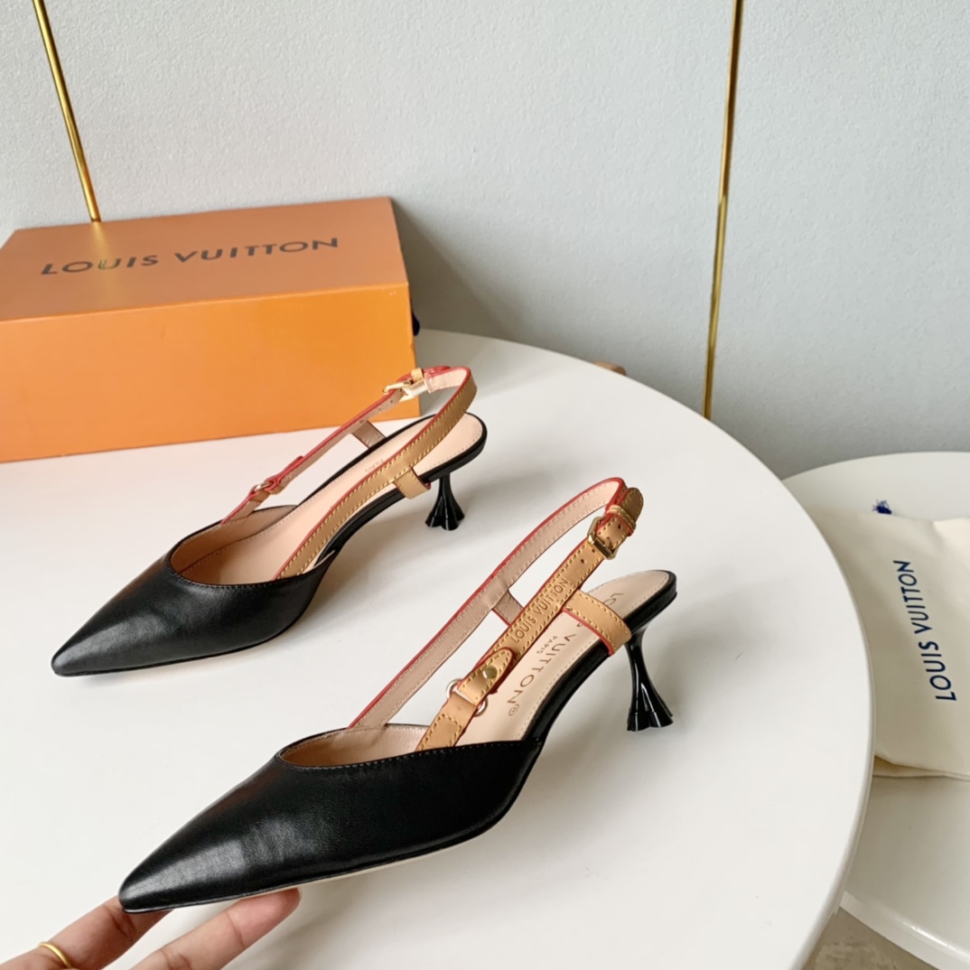 Louis Vuitton Blossom Slingback Pump - DesignerGu