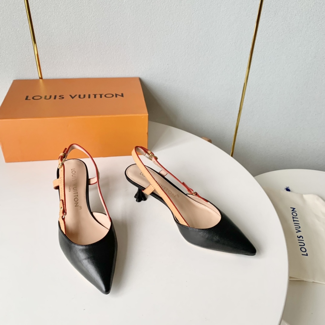 Louis Vuitton Blossom Slingback Pump - DesignerGu