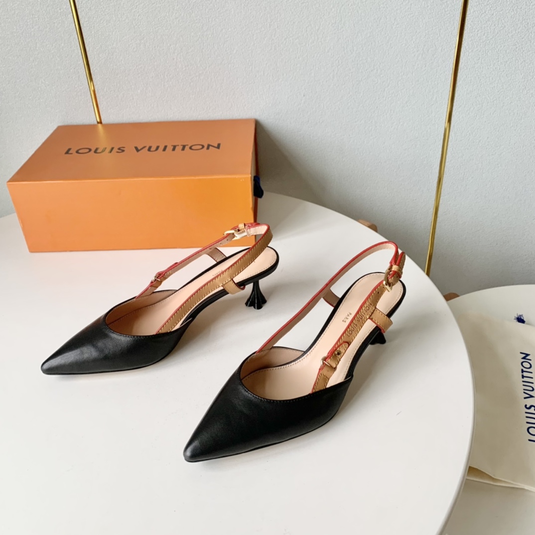 Louis Vuitton Blossom Slingback Pump - DesignerGu